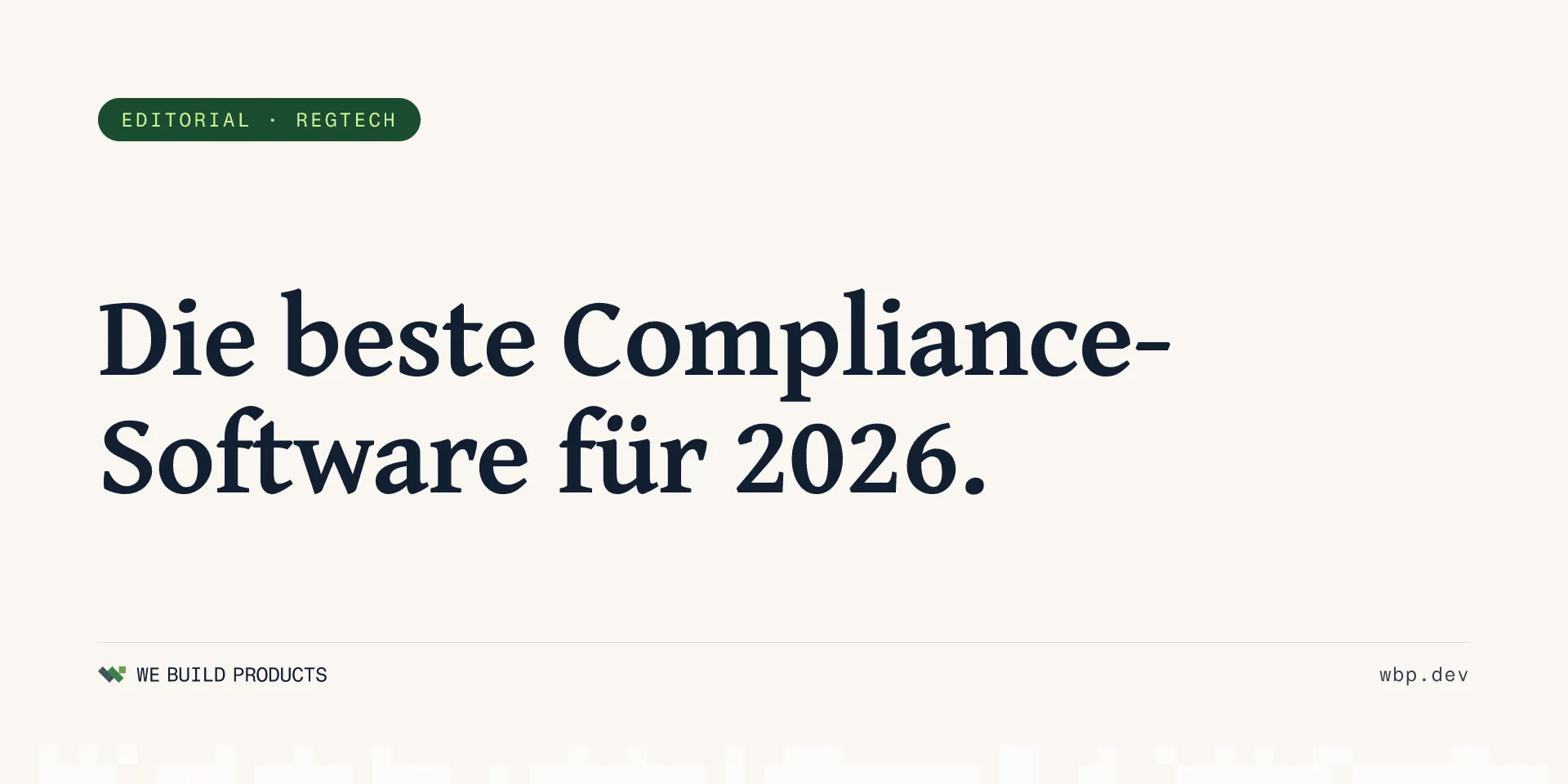 Die beste regulatorische Compliance-Software 2026 im Vergleich
